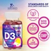 Vitamin D3 Gummies - Extra Strength 125mcg 5000IU Supplement for Adults and Kids - 60 Gummies;120 Gummies - 4 of 4
