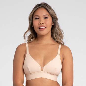 Curvy Couture Women's Smooth Seamless Comfort Longline Wireless Bra Olive  Night L : Target