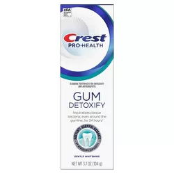 Crest Pro-Health Gum Detoxify Gentle Whitening Toothpaste - 3.7oz