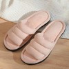 Roxoni Women's Coral Fleece Slippers with Cotton-Filled Comfort - 4 of 4