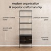 MH London Picton Iron & Glass Bookcase - 4 of 4