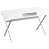 PAGED Simple Modern Computer Desk, 47" L Home Office Desk with 2 Drawers and One Open Shelf for Office, Study - 3 of 4