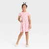Girls' Short Sleeve Dress - Cat & Jack™ - 3 of 3