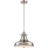 Quoizel Lighting Emery 1 - Light Pendant in  Brushed Nickel - 4 of 4