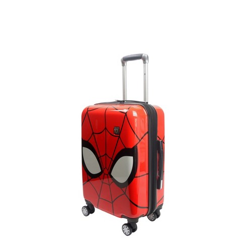 Marvel Ful Sided On Spiderman Face 21in Target : Hard Carry Big