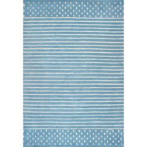 Arvin Olano x Rugs USA - Mandia Striped Wool Indoor Area Rug - 1 of 4