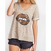 Women's Snake & Leopard Lips Top - 143 STORY - 2 of 4
