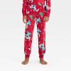 Girls' Christmas Lilo & Stitch 2pc Pajama Set - Red - image 4 of 4