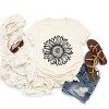 Simply Sage Market Sunflower Short Sleeve Tee - 3 of 4