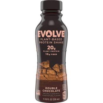 Evolve Double Chocolate Protein Shake - 11.16 fl oz Bottle