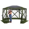 Lightspeed Outdoors Pop-Up 6-Sided Screen Shelter, Green - 4 of 4