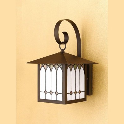 Cal Lighting Outdoor Wall Light 120V,E27,60W MAX,9X14X10 1/8,SB