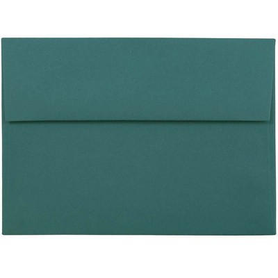 JAM Paper A7 Invitation Envelopes 5.25 x 7.25 Teal 21517152I