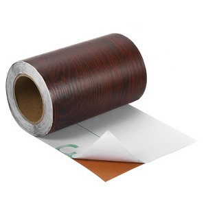 Unique Bargains Wood Grain Self Adhesive Waterproof PVC Repair Tape Red Cherry 1 Pc - 1 of 3