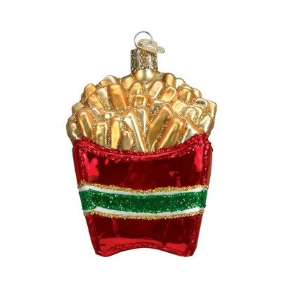 Old World Christmas 3.25 In French Fries Ornament Fast Food Potato Tree Ornaments