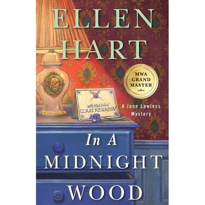 In a Midnight Wood - (Jane Lawless Mysteries) by  Ellen Hart (Hardcover)