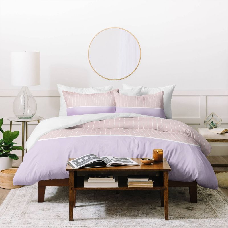 Deny Designs Summer Sun Comforter Bedding Set Pink, 4 of 5