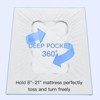 Belffin Pillow Top Mattress Topper,Belffin Pillow Top Mattress Topper,Pad Cover with 8-21 Inch Deep Pocket - 2 of 4