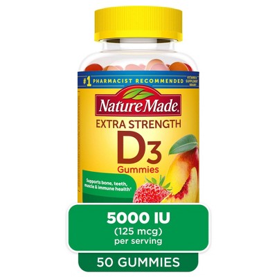 Nature Made Vitamin D Extra Strength Gummies - 50ct