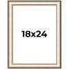 PosterPalooza | Contemporary Silver Picture Frame - UV Acrylic, Foam Board Backing, Hanging Hardware - 2 of 4