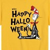 Boys' - Dr. Seuss - Cat in the Hat Happy Halloween Skeleton Cat Short Sleeve Graphic T-Shirt - 2 of 4