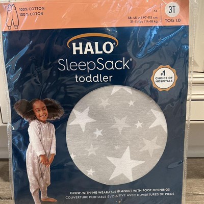 Halo Innovations Sleepsack 100 Cotton Toddler Wearable Blanket 3t In The Stars Target