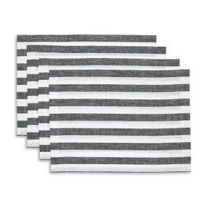 Solino Home Stripe Linen Placemats | Sorrento Stripe - 1 of 4