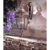 Minka Lavery Rustic Outdoor Wall Light Fixture Vintage Rust 21" Beveled Glass Shade for Post Exterior Barn Deck House Porch Patio - 3 of 3