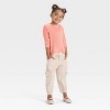 Toddler Girls' Cozy Ribbed Top - Cat & Jack™ - 3 of 3
