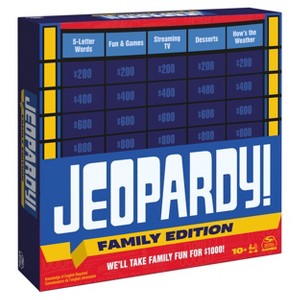 Spin Master Games Jeopardy! Family Edition Board Game Trivia Games Board Games for Family Night Fun Games for Game Night, for Adults and Kids Ages 10 - 1 of 4
