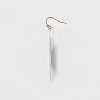 Women's Leaf Drop Earring - A New Day™ Gold - image 2 of 2