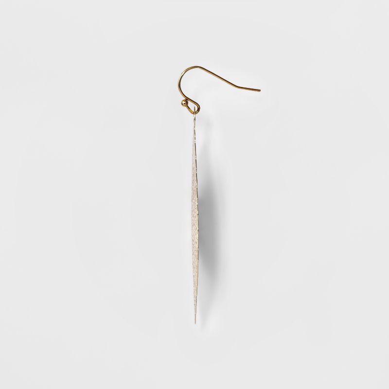 Leaf Drop Earrings - A New Day&#8482; Gold, 2 of 9