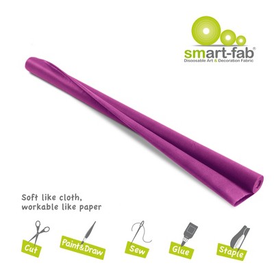 Dark Purple Non-Woven Fabric Roll for Outdoor Crafts, 48" x 40'
