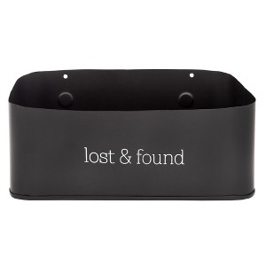 AuldHome Design Laundry Lost and Found Pocket Treasures Holder, Magnetic / Wall-Mounted Bin for Lost Coins - 1 of 4