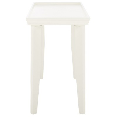 Naios Ivory Rectangular Wood Console Table