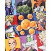Dragon Ball Z Goku Vegeta Cell Trunks Kremlin Plush Fleece Soft Throw Blanket | Dragon Ball Z Throw Blanket 60" x 45" Multicoloured - 2 of 4