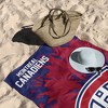 NHL Montreal Canadiens Tie Dye Beach Towel 30 x 60 inches - 3 of 4