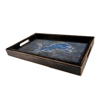 NFL Detroit Lions Distressed tray