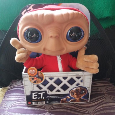 E.T. Extra Terrestrial ET Plush Toy Blue Jacket & book From Concept to  Classic