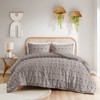 Sapphtopaz Clip Jacquard Comforter Set Bedding Set Quilt Set with Microfiber Reverse, Machine Washable - 4 of 4