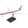 Boeing 777-300ER Commercial Aircraft "Qatar Airways" White w/Dark Red "Gemini 200" 1/200 Diecast Model Airplane by GeminiJets - 2 of 3