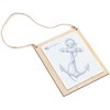 Okuna Outpost 3 Pack Nautical Wooden Wall Art for Home Decor (5.5 x 4.7 In) - 3 of 4