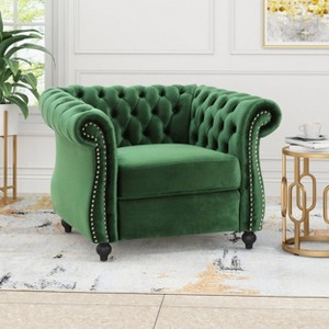 Westminster Chesterfield Club Chair - Christopher Knight Home - 1 of 4