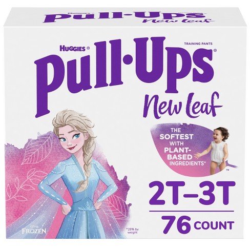 Pull-Ups New Leaf Girls' Disney Frozen Training Pants, 4T-5T, 66 Ct (Select  for More Options)