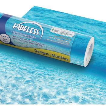 Fadeless Art Paper Roll, 24 inch x 720 inch, Multiple Colors, White