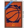 Trends International NBA Phoenix Suns - Logo 25 Framed Wall Poster Prints - 3 of 4