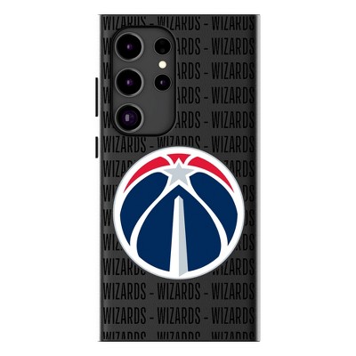 Keyscaper NBA Text Backdrop MagSafe Compatible Cell Phone Case for Galaxy S25