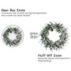 Swtroom 28" Artificial Christmas Wreath - Frosted Spruce with Pine Cones & Berries, Ready-to-Hang Holiday Decor for Door & Wall - 4 of 4