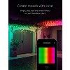 Twinkly Icicle App-Controlled LED Christmas Lights with 190 RGB (16 Million Colors) LEDs. Clear Wire. Indoor and Outdoor Smart Lighting Decoration - 2 of 4