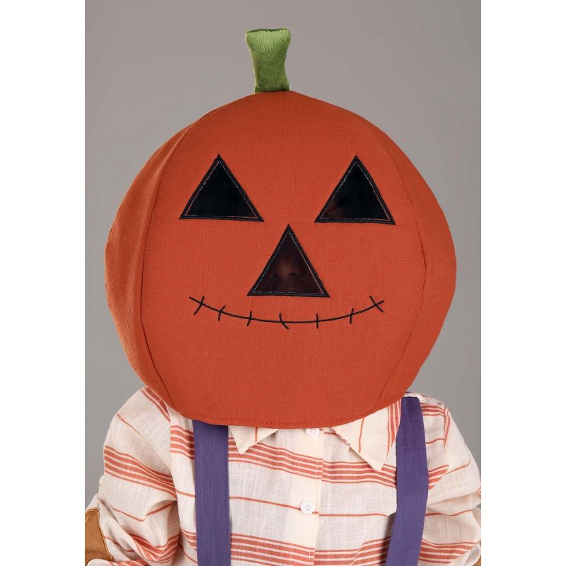 HalloweenCostumes.com Pumpkin Scarecrow Kid's Costume., 2 of 7
